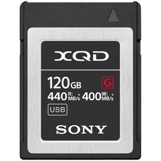 Sony XQD 120GB G Serien R440 W400 XQD-2