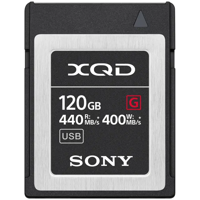 Sony XQD 120GB G Serien R440 W400 XQD-2 