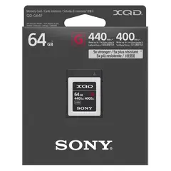 Sony XQD 64GB G-serien R440 W400 XQD-2
