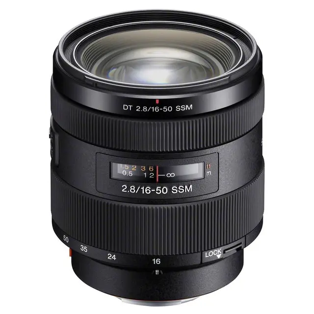 Sony DT 16-50mm f/2.8 A-Mount Tilstand: 3 | Sony A-fatning (DSLR) 
