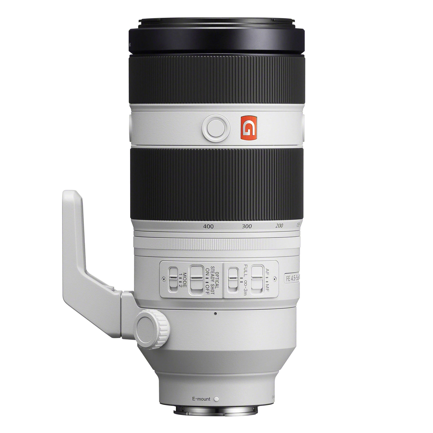 Bilde av G Master SEL100400GM - Telefotozoomobjektiv - 100 mm - 400 mm - f/4.5-5.6 FE GM OSS - E-mount - for Cinema Line a VLOGCAM a1 a6700 a7 IV a7C a7C II a7CR a7R V a7s III a9 II a9 III
