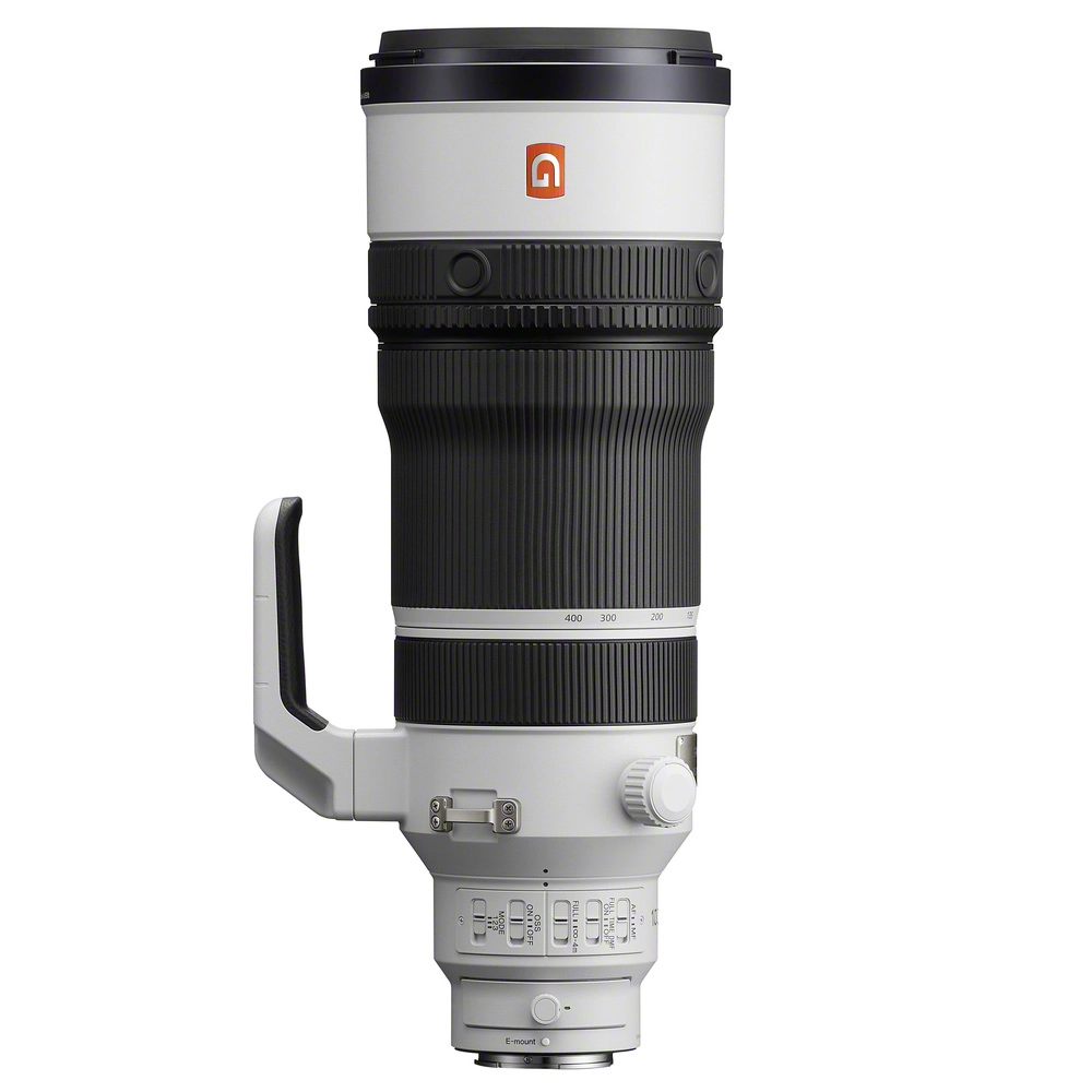 Sony FE 100-400mm f/4.5 GM OSS E-Mount Fullformat. Ø95mm
