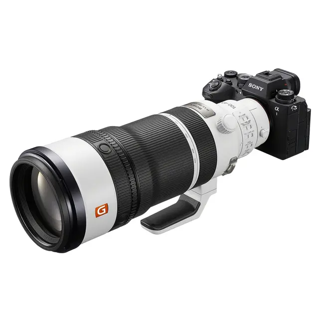 Sony FE 100-400mm f/4.5 GM OSS E-Mount Fullformat. 