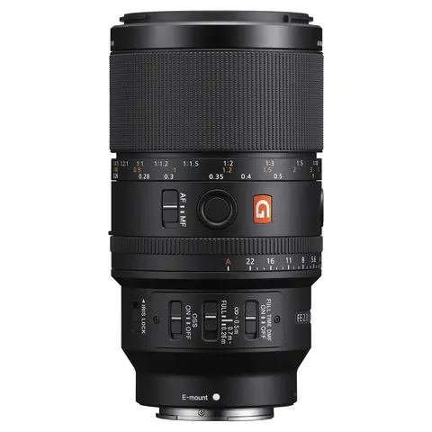 Sony FE 100mm f/2.8 Macro GM OSS E-Mount Fullformat. &#216;67mm