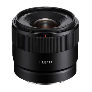 Sony E 11mm f/1.8 E-Mount. APS-C