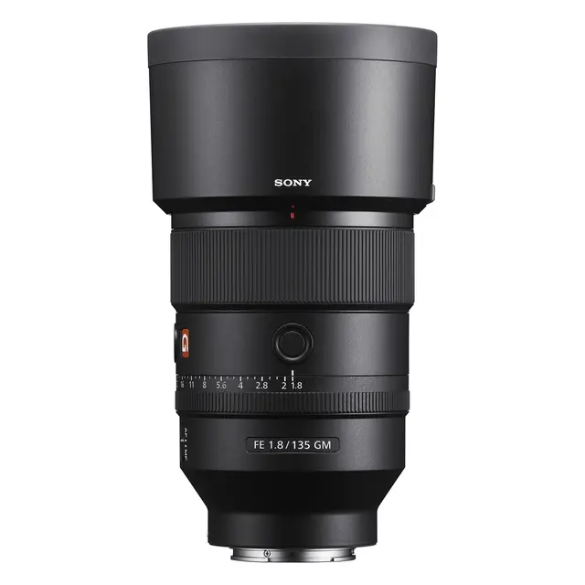 DEMO Sony FE 135mm F1.8 GM E-Fatning. Fullformat 