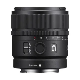 Sony E 15 mm f/1.4 G APS-C Wide Angle Prime Lens