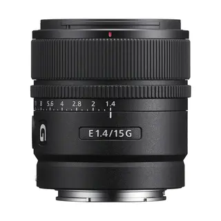 Sony E 15 mm f/1.4 G APS-C Wide Angle Prime Lens