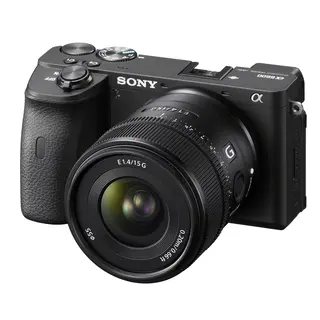 Sony E 15 mm f/1.4 G E-Mount APS-C. Ø55mm
