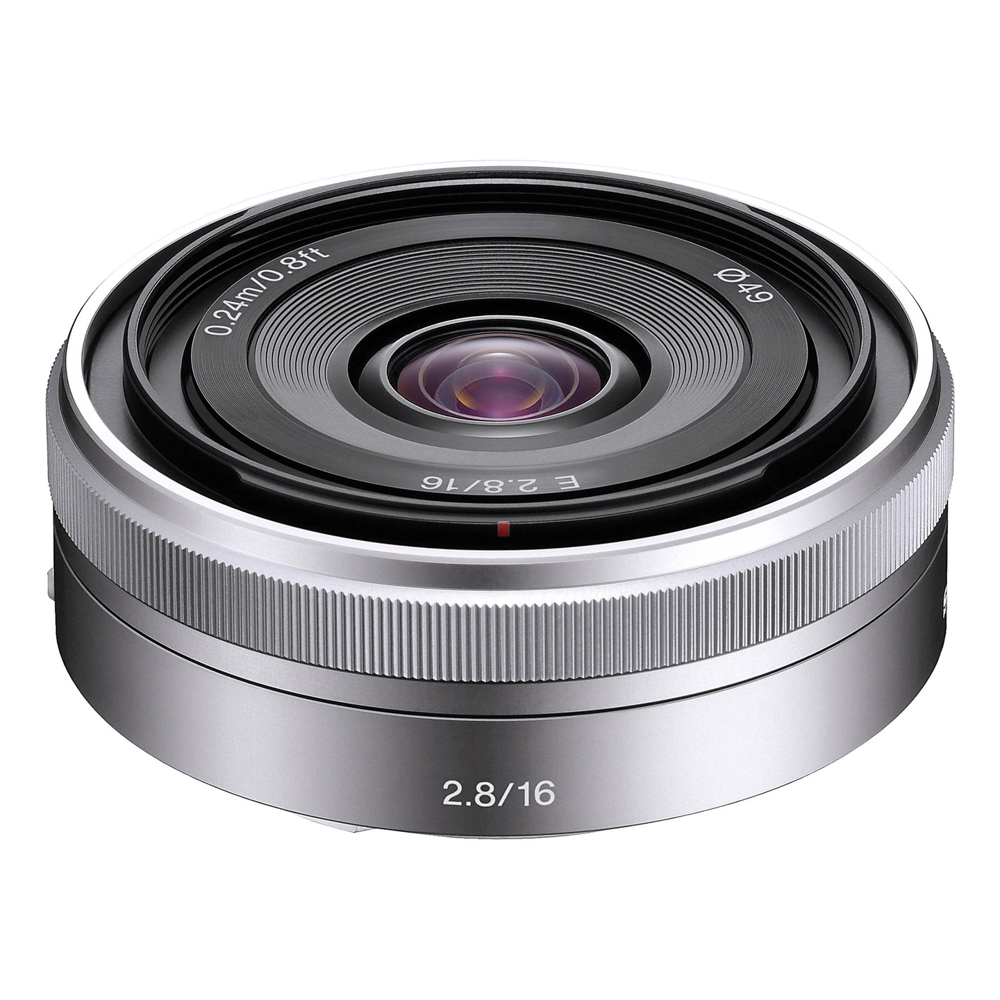 Sony E 16mm f/2.8 E-Mount APS-C. Ø49mm