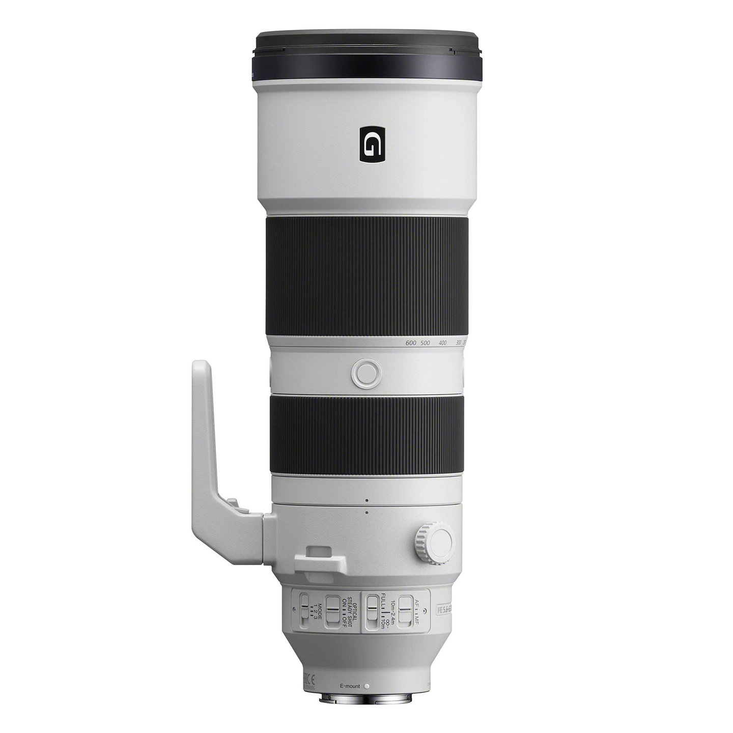 Sony FE 200-600mm f/5.6-6.3 G OSS E-Mount Fullformat. Ø95mm