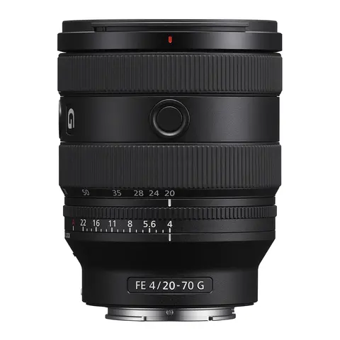 Sony FE 20-70mm f/4 G E-Mount Fullformat. Ø72mm