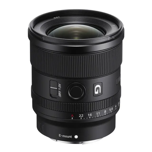 Sony FE 20mm f/1.8 G E-Mount Fullformat 