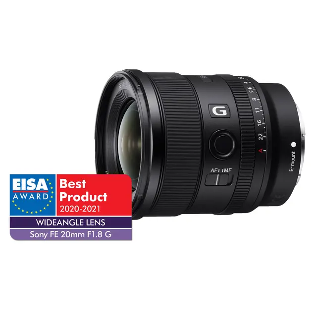 Sony FE 20mm f/1.8 G E-Mount Fullformat 