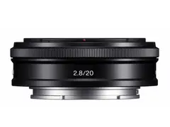 Sony E 20mm f/2.8 Pannekake, Vidvinkel E-fatning APS-C