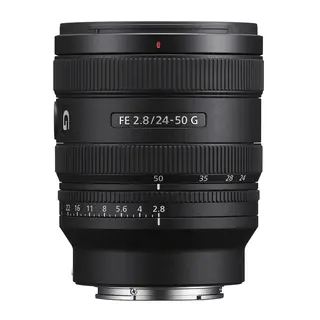 Sony FE 24-50mm f/2.8 G E-Mount. Fullformat