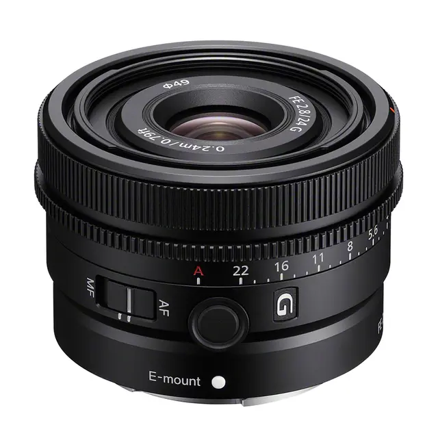 Sony A7C m/ FE 24mm f/2.8 G E-Mount. Fullformat 