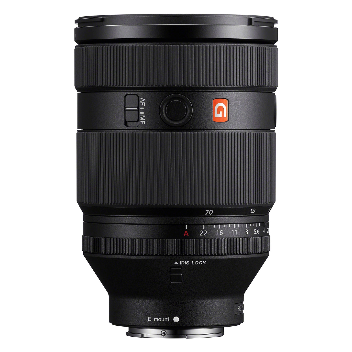 Sony FE 28-70mm f/2 GM E-Mount Fullformat. Ø86mm