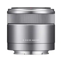 Sony E 30mm f/3.5 Macro Sølv E-fatning (NEX)