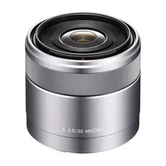 Sony E 30mm f/3.5 Macro S&#248;lv E-fatning (NEX)
