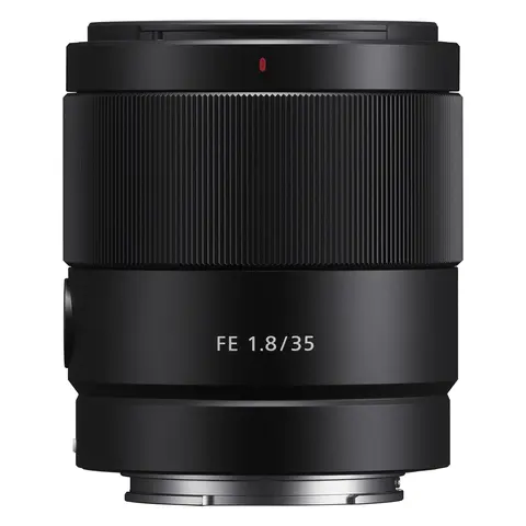 Sony FE 35mm f/1.8 E-Mount Fullformat. &#216;55mm