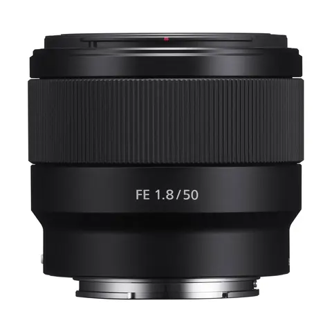 Sony FE 50mm f/1.8 E-Mount Fullformat. Ø49mm