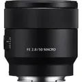 Sony FE 50mm f/2.8 Macro E-Mount Fullformat. Ø55mm