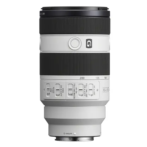 Sony FE 70-200mm f/4 Macro G OSS II E-Mount Fullformat. &#216;72mm