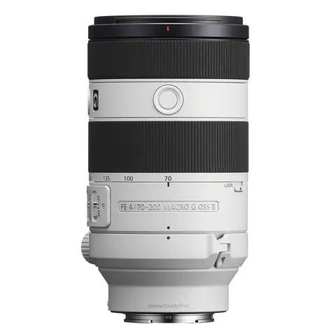Sony FE 70-200mm f/4 Macro G OSS II E-Mount Fullformat. &#216;72mm