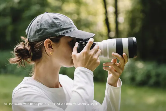 Sony FE 70-200mm f/4 Macro G OSS II E-Mount. Fullformat 