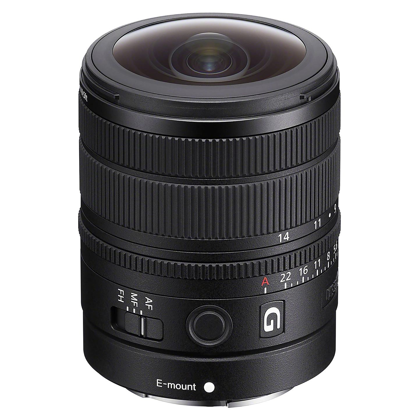 Sony FE 8-14mm f/3.5 Fisheye G E-Mount Fullformat. Ø67mm