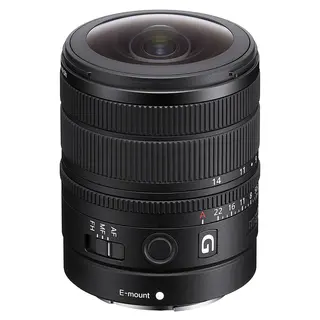 Sony FE 8-14mm f/3.5 Fisheye G E-Mount Fullformat. Ø67mm