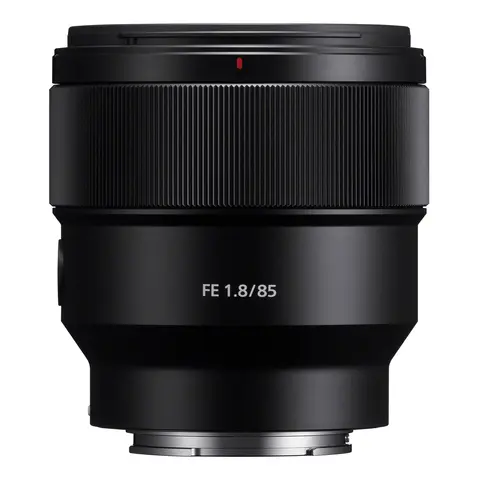 Sony FE 85mm f/1.8 E-Mount Fullformat. &#216;67mm