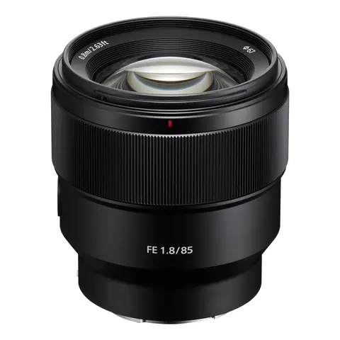Sony FE 85mm f/1.8 E-Mount Fullformat. &#216;67mm