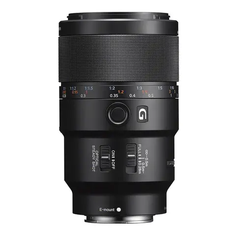 Sony FE 90mm f/2.8 OSS G Macro E-Mount Fullformat. &#216;62mm