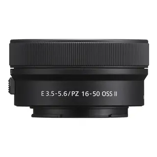 Sony E PZ 16–50 mm f/3.5-5.6 OSS II E-Mount. APS-C. Ø40,5mm