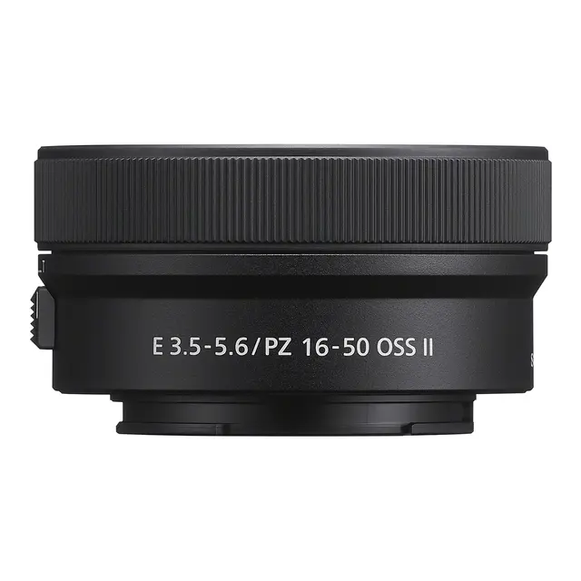 Sony E PZ 16–50 mm f/3.5-5.6 OSS II E-Mount. APS-C. Ø40,5mm 