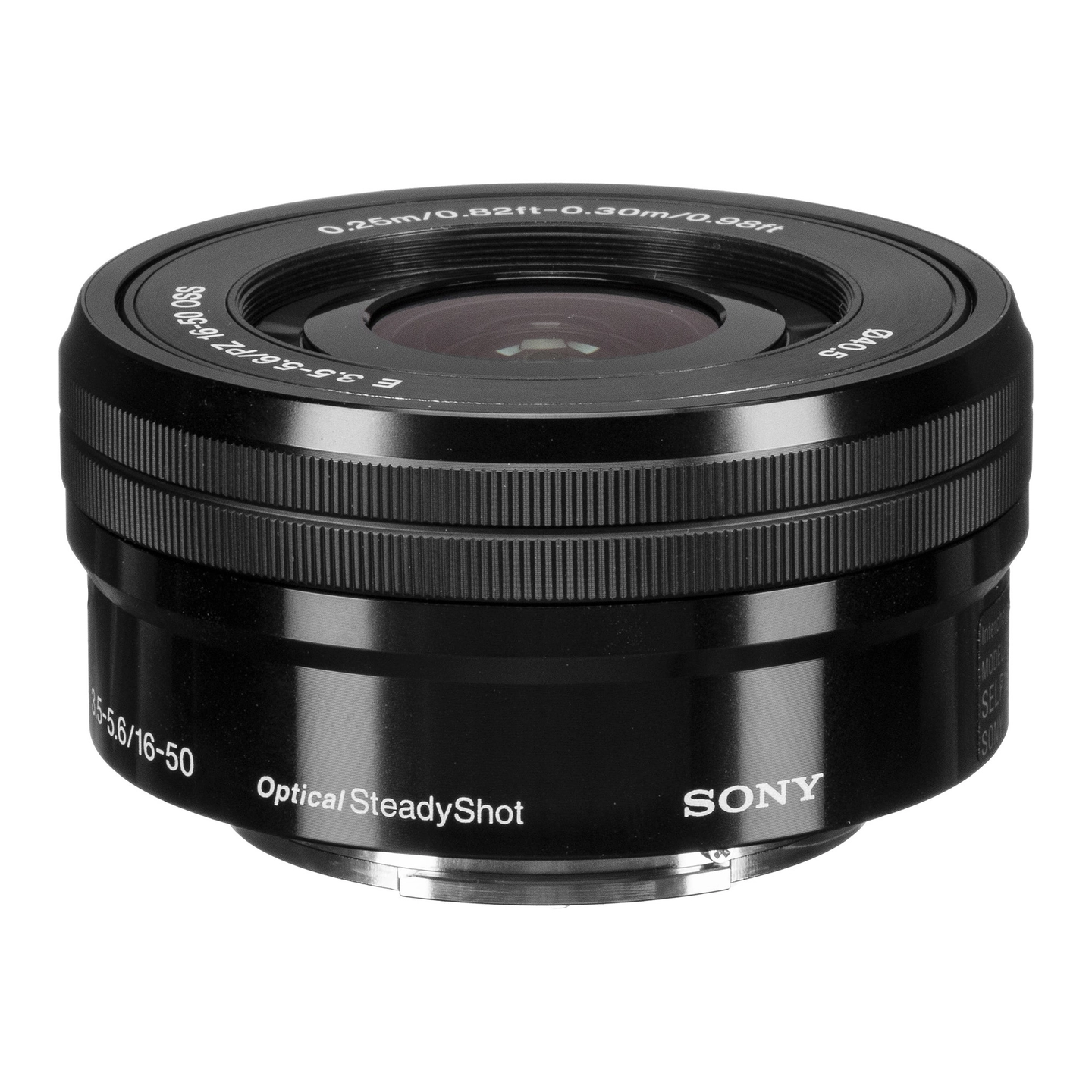 Sony E PZ 16–50 mm f/3.5-5.6 OSS E-Mount APS-C. Ø40,5mm