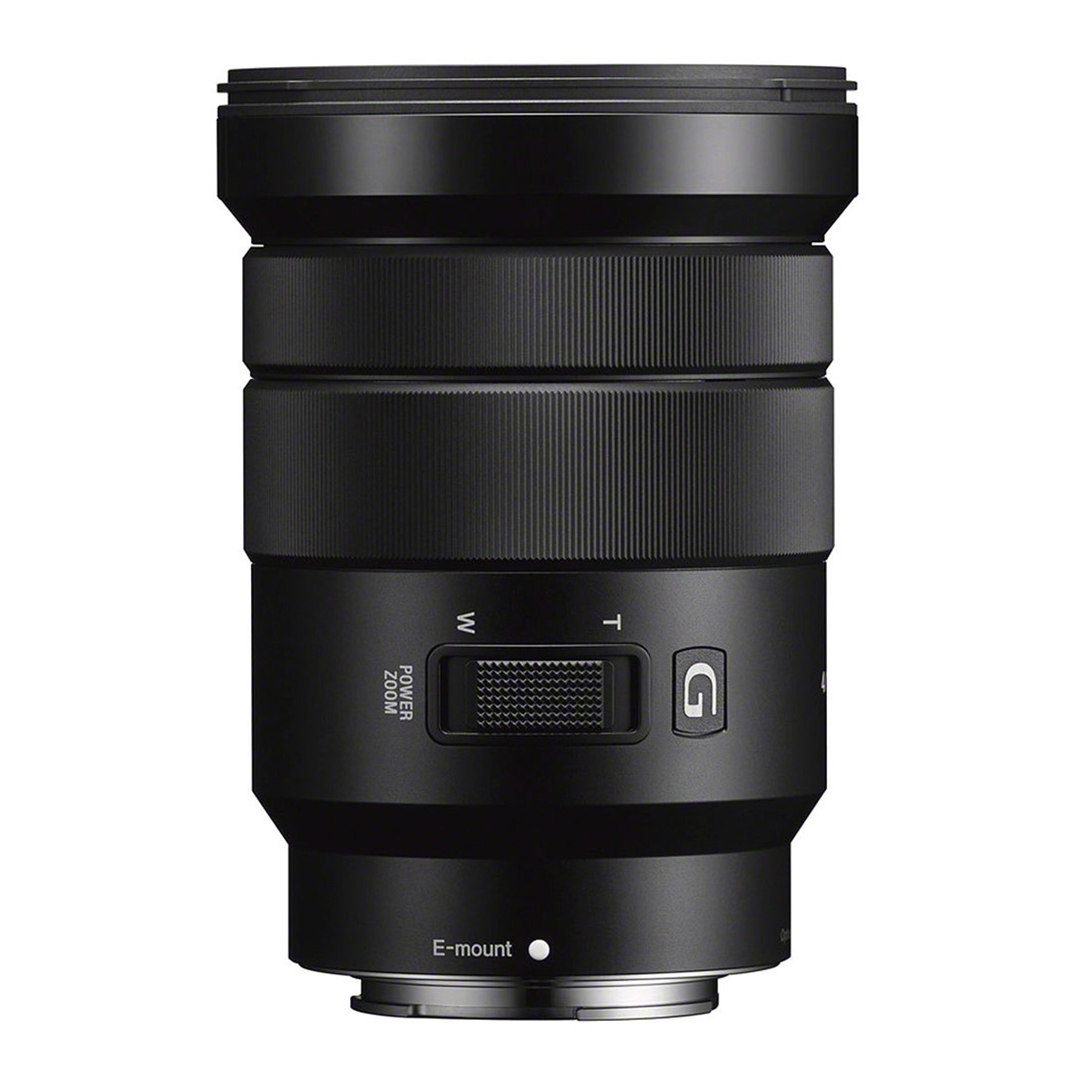 Sony E PZ 18–105 mm f/4 G OSS E-Mount APS-C. Ø72mm