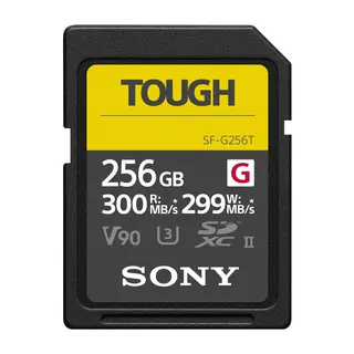 Sony SF-G Tough Series SDXC 256GB UHS-II R300 W299 V90