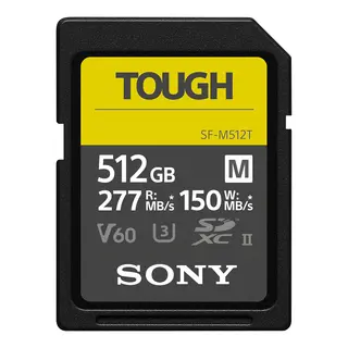 Sony Tough SD 512GB SF-M UHS-II R277 W150 V60
