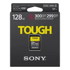 Sony SF-G Tough Series SDXC 128GB UHS-II R300 W299 V90