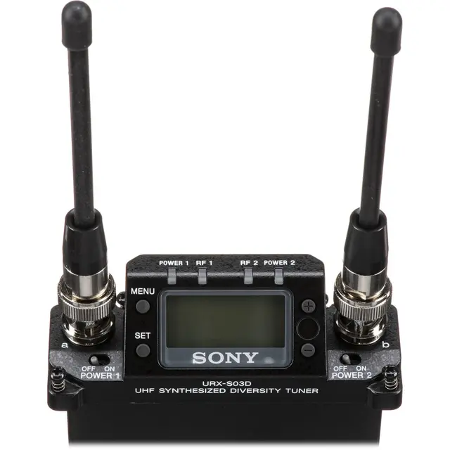 Sony URX-S03D/K33 UWP-D Dual-Channel Slot-In 