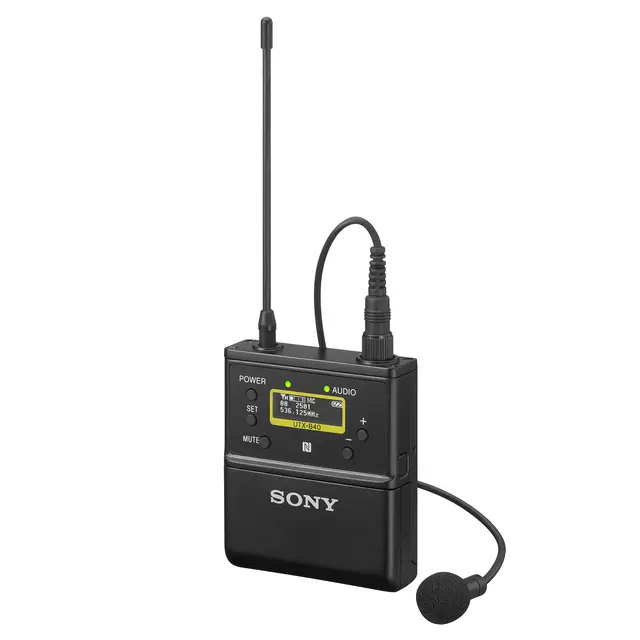 Sony UTX-B40 Wireless Bodypack Sender Bodypack med mygg 