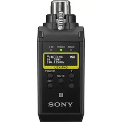 Sony UTX-P40/K33 Mikrofon Plug On Adapte Tr&#229;dl&#248;s sender 566-633MHz