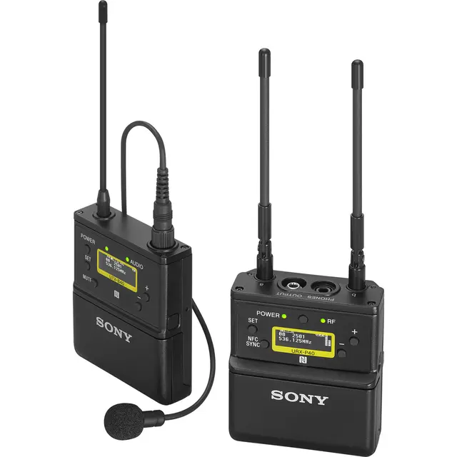 Sony UWP-D21 K33 Trådløs lyd-kit Mottaker - bodypack - mygg 