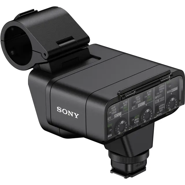 Sony XLR-K3M Dual-Channel XLR Adapter Inklusive Shotgun mikrofon 