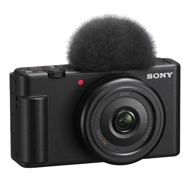 RETUR Sony ZV-1F Vloggkamera 4K. Streamingfunksjon m/Tally light 