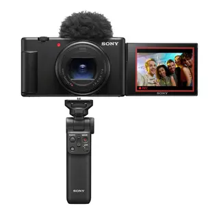 Sony ZV-1 II Vloggkamera Med GP-VPT2BT Bluetooth shooting grip