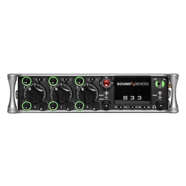 Sound Devices 833 12 Kanals Multitrack Recorder / Mixer 